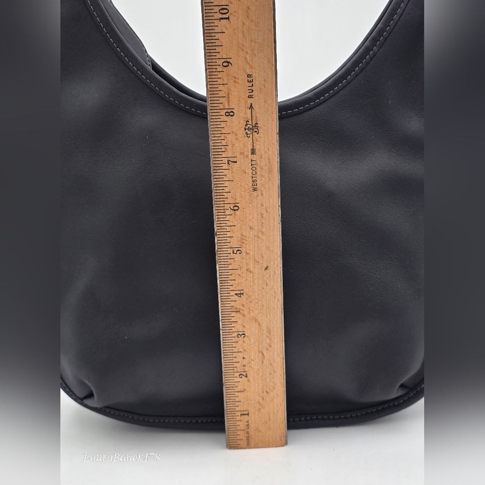 Coach 1941 Originals Glovetanned Leather Ergo Shoulder Bag, Black, C2265 - Picture 11 of 16